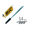 Rotulador bic velleda para pizarra negro punta redonda 1,4 mm.