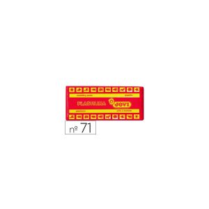 Plastilina jovi 71 rojo -unidad -tamaño mediano.