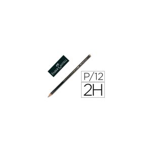 Lapices de grafito faber 9000 2h unidad.