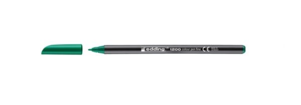 ROTULADOR EDDING PUNTA FIBRA 1200 VERDE N.4 -PUNTA - Imagen 2