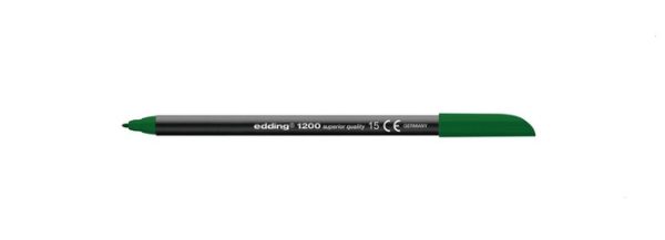 ROTULADOR EDDING PUNTA FIBRA 1200 VERDE OLIVA N.15 - Imagen 2