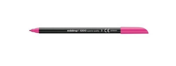 ROTULADOR EDDING PUNTA FIBRA 1200 ROSA N.9 -PUNTA - Imagen 2