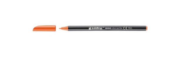 ROTULADOR EDDING PUNTA FIBRA 1200 NARANJA N.6 -PUN - Imagen 2
