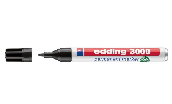 ROTULADOR EDDING PERM 3000 NEGRO -P