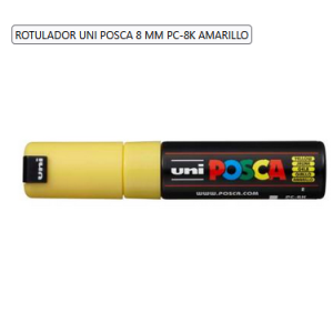 POSCA 8K AMARILLO