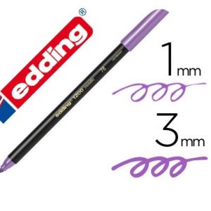 ROTULADOR EDDING 1200 VIOLETA METALIZADO