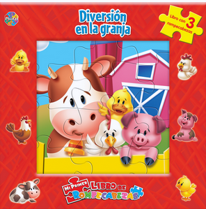 DIVERSION EN LA GRANJA. LIBRO + PUZZLE