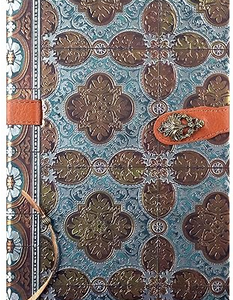 CUADERNO BONCAHIER AZULEJOS PORTUGAL AZUL