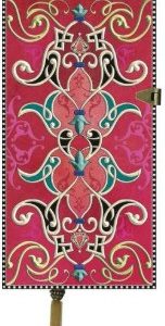 CUADERNO BONCAHIER MIL Y UNA NOCHES ROJO