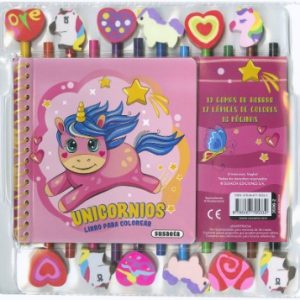LIBRO PARA COLOREAR CON LAPIZ Y GOMA