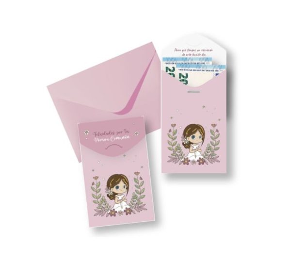 TARJETAS FELICITACIÓN COMUNION - Imagen 2