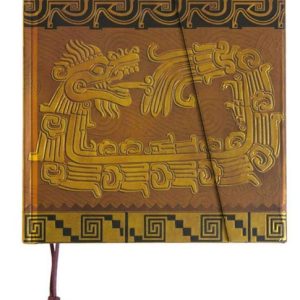 CUADERNO BONCAHIER PRECOLOMBINA CULTURA AZTECA DRAGON