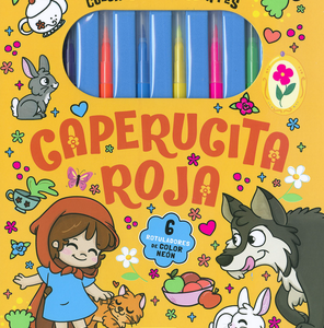 CAPERUCITA ROJA COLORES FLUORESCENTES